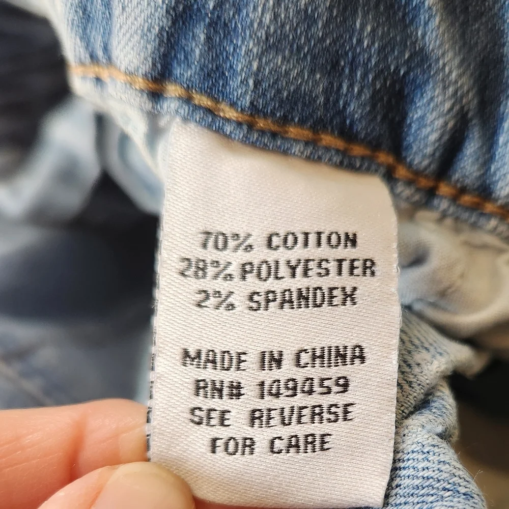 Ashley Mason Wide Leg Cargo Jeans 29 Paper Bag Waist